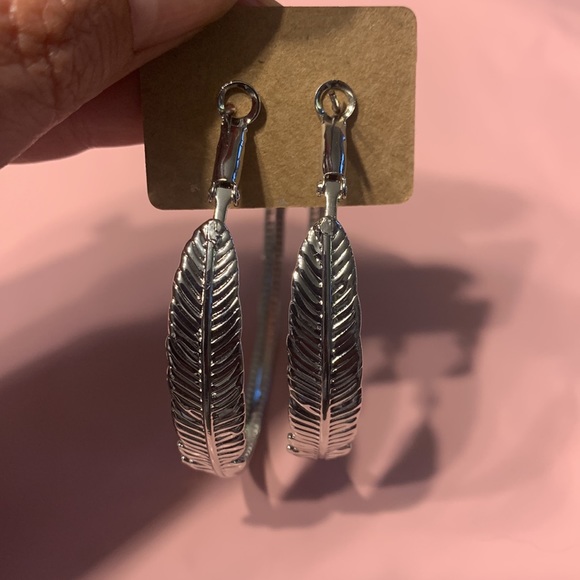 Feather Earrings. 3 for $20 - Picture 2 of 3